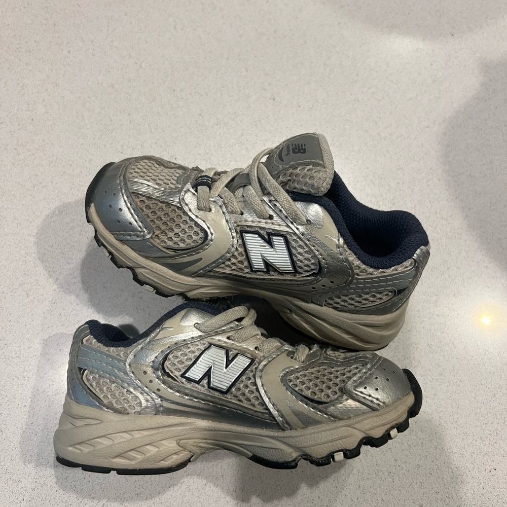 New Balance Kids' Gray Sneakers